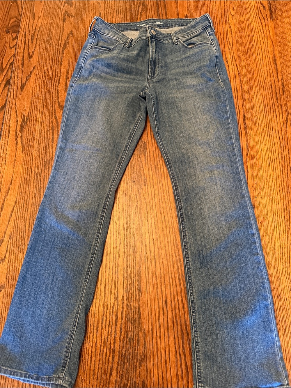 Old Navy WOW Bootcut Jeans Mid Rise Stretch Medium Wash Women’s Size 10
